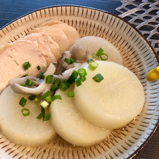 最高の旨だし◎大根と舞茸と鶏むね肉の丸ごと煮